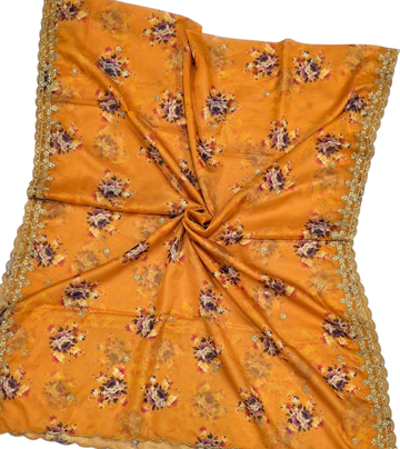 Orgenza Digital Cutwork Designer Dupatta - Ivaara