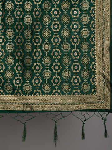 Banarasi Jacquard Weave Dupatta (BSD-10) | Ivaara.