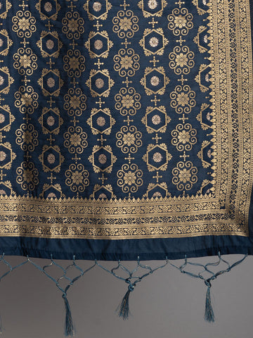 Banarasi Jacquard Weave Dupatta (BSD-15) | Ivaara.