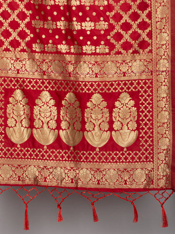 Banarasi Jacquard Weave Dupatta (BSD-1) | Ivaara.