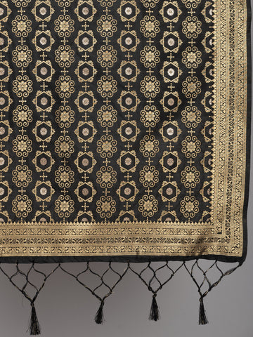 Banarasi Jacquard Weave Dupatta (BSD-22) | Ivaara.