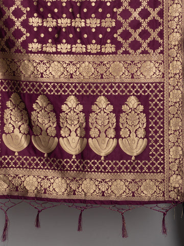 Banarasi Jacquard Weave Dupatta (BSD-5) | Ivaara.