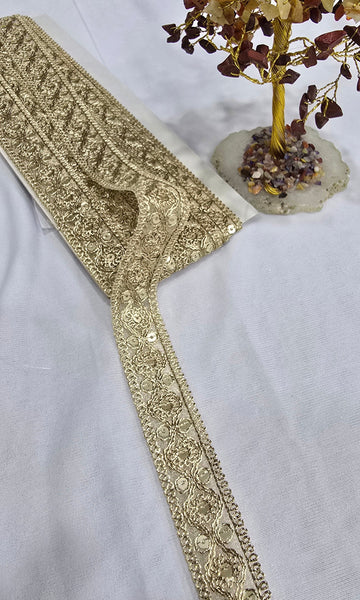 Embroidered Lace (L-5744) (9mtrs) | IVAARA.