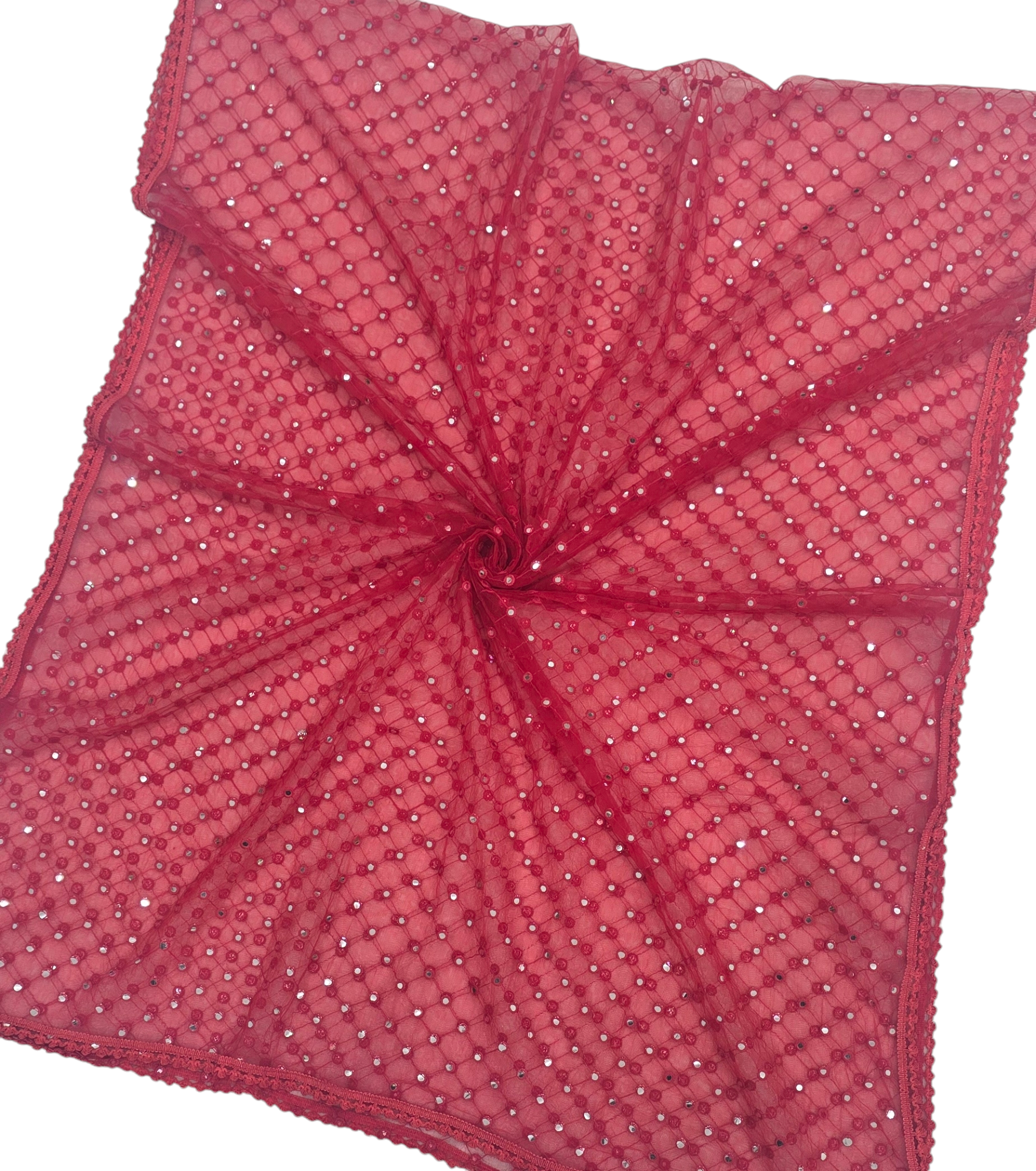 Net Mirror Dupatta - IVAARA