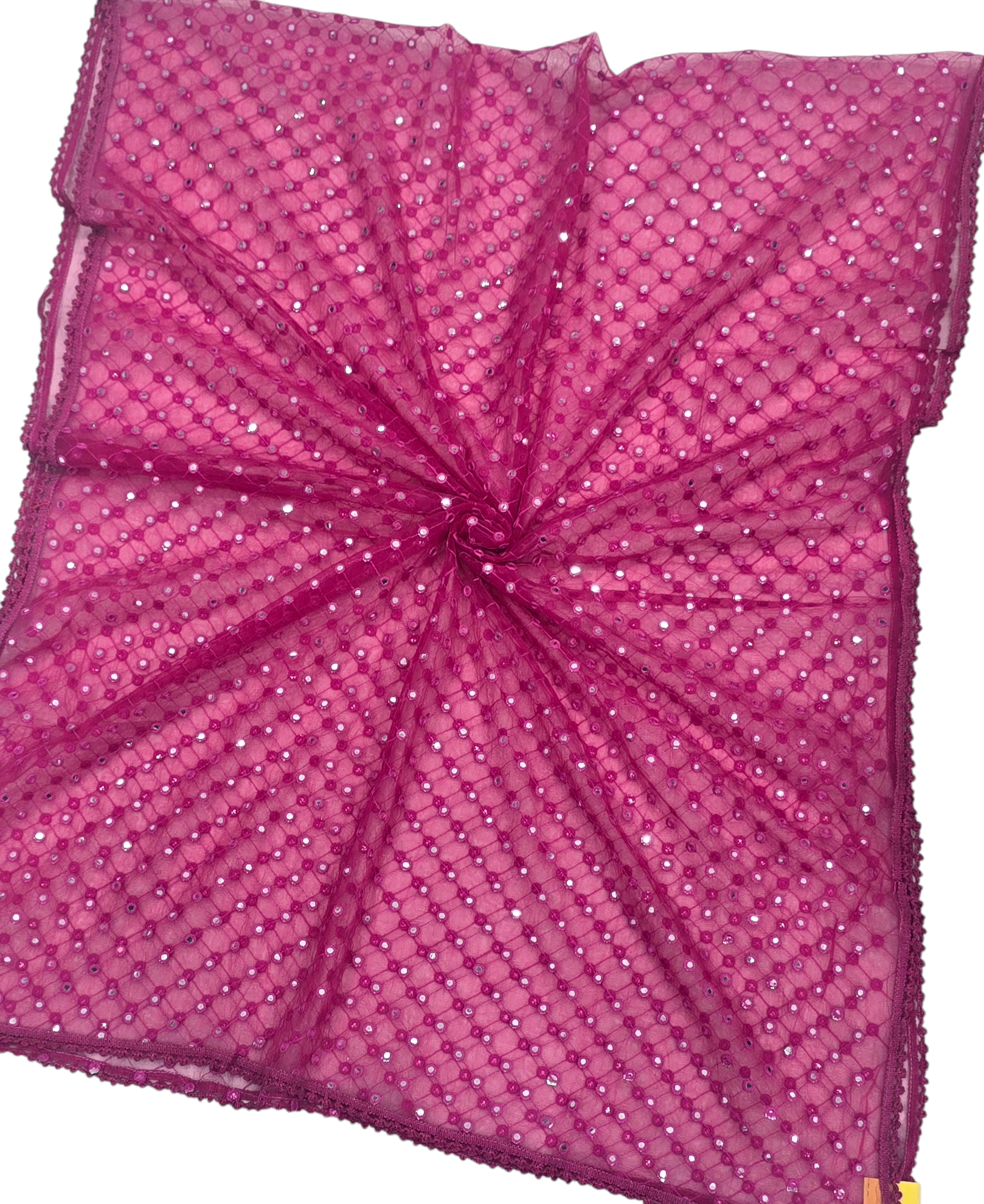 Net Mirror Dupatta - IVAARA