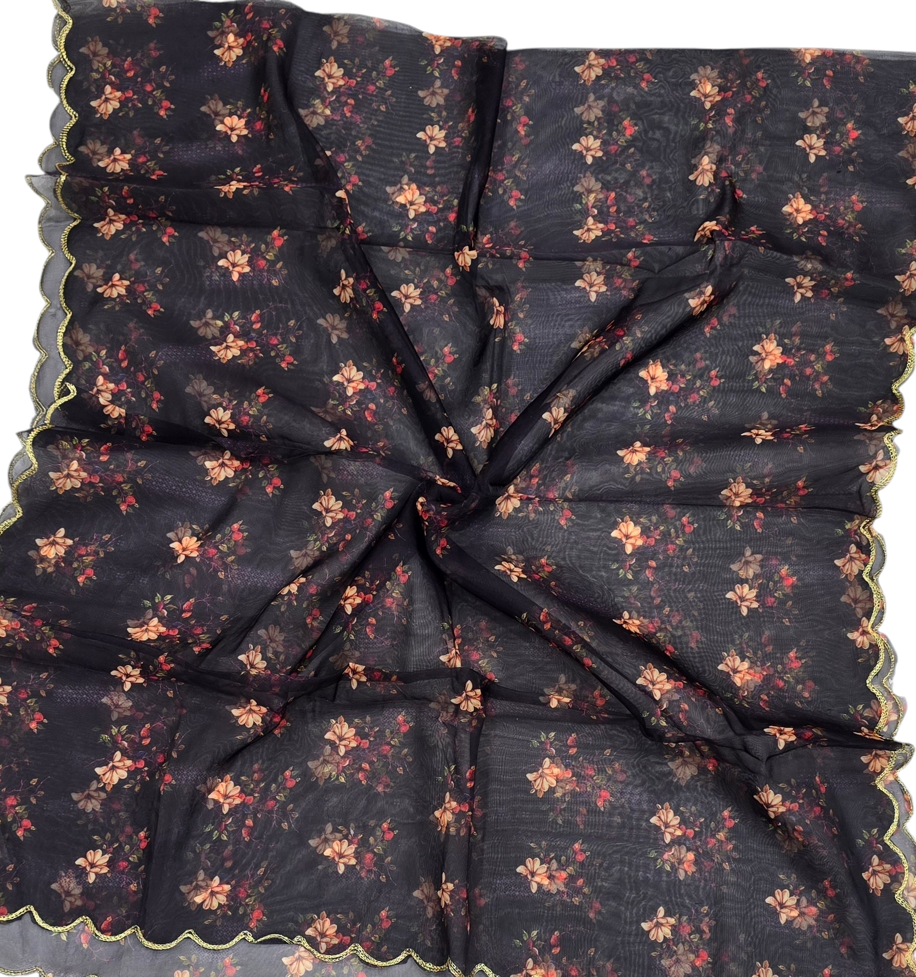 Orgenza Digital Cutwork Dupatta ODD30 - Ivaara