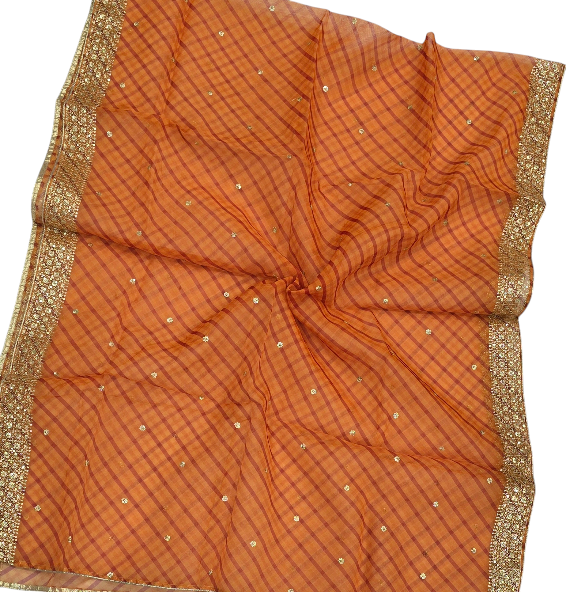 Orgenza Digital Cutwork Dupattas - IVAARA