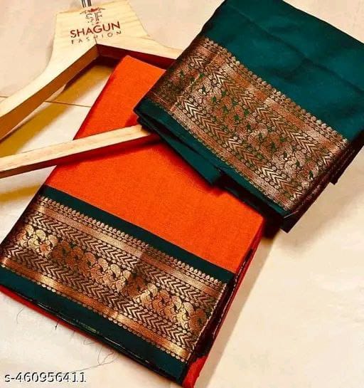 Aura Silk Paithani Style saree (AS1) | Ivaara