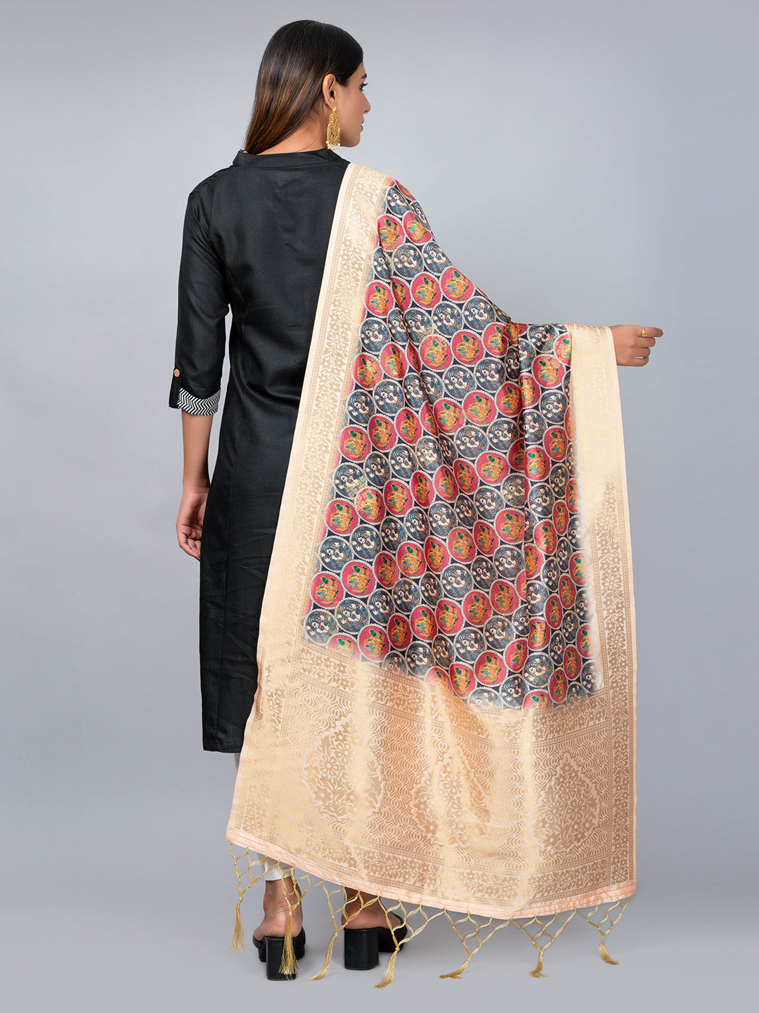 Banarasi Digital Printed Dupatta Ivaara (BDP-10).