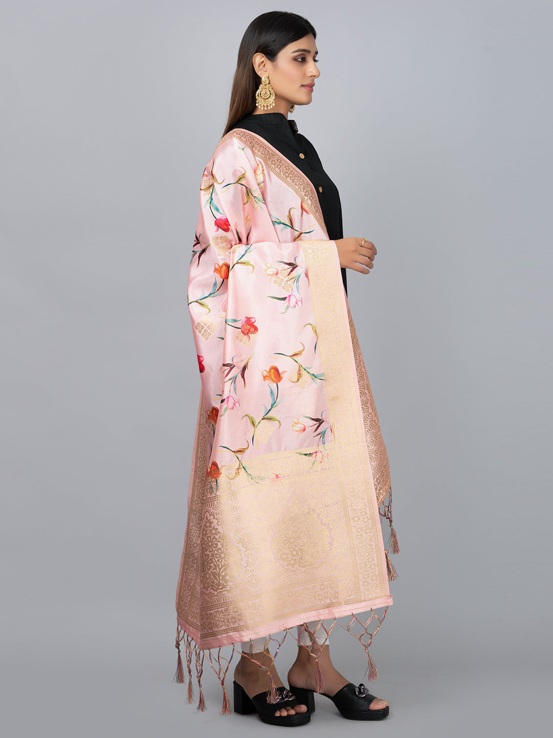 Banarasi Digital Printed Dupatta Ivaara (BDP-11).