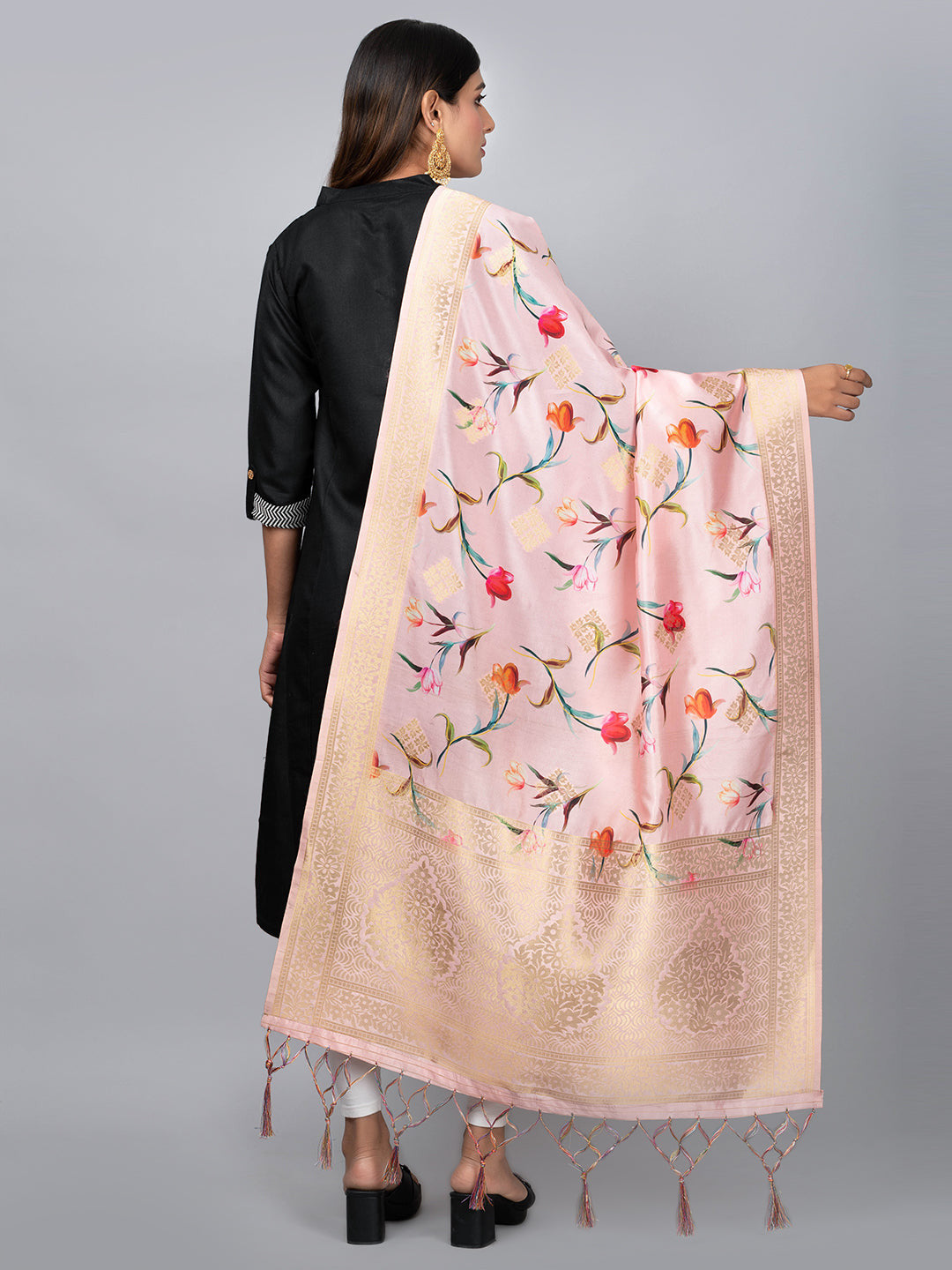 Banarasi Digital Printed Dupatta Ivaara (BDP-11).
