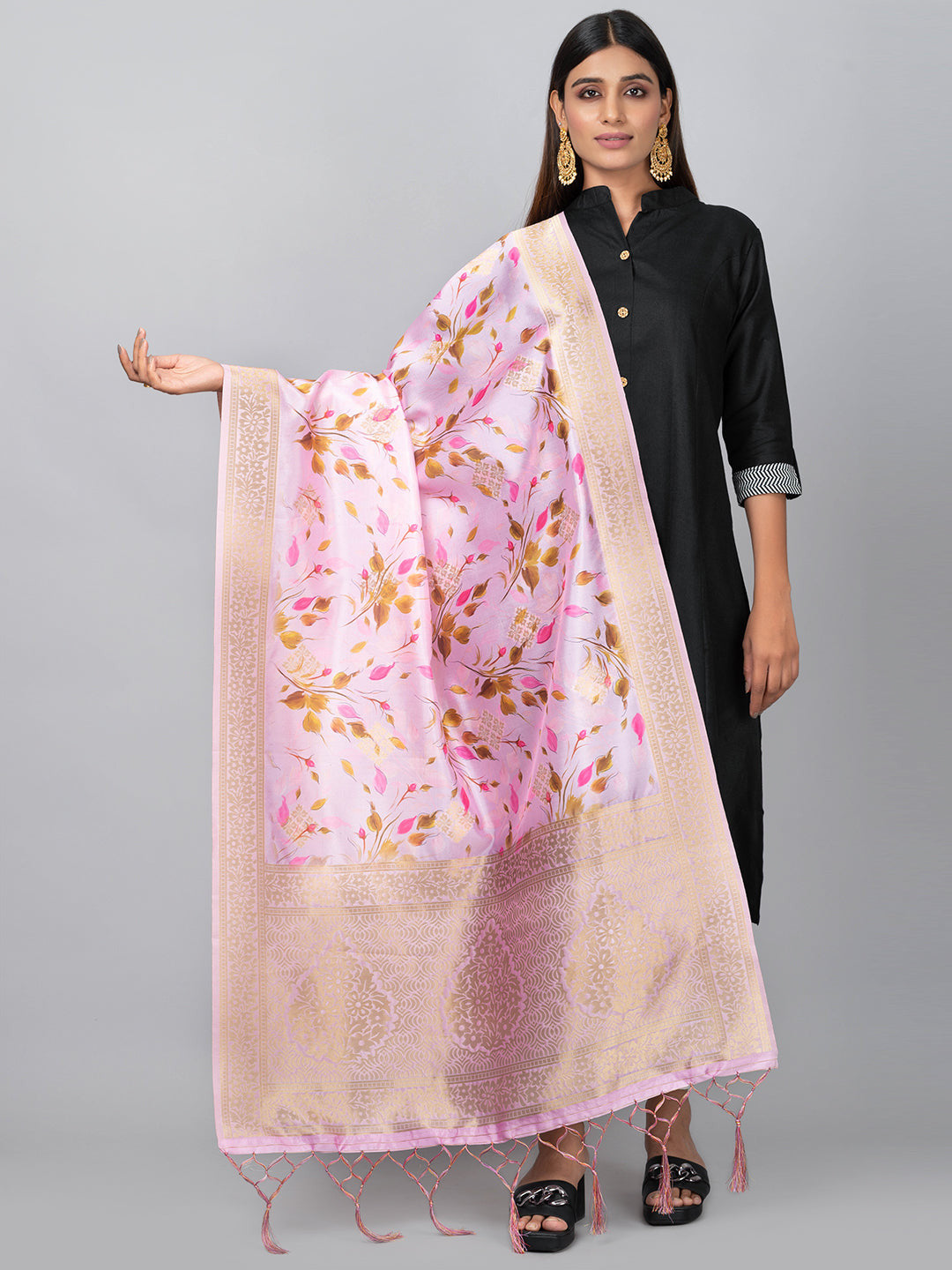 Banarasi Digital Printed Dupatta Ivaara (BDP-14).