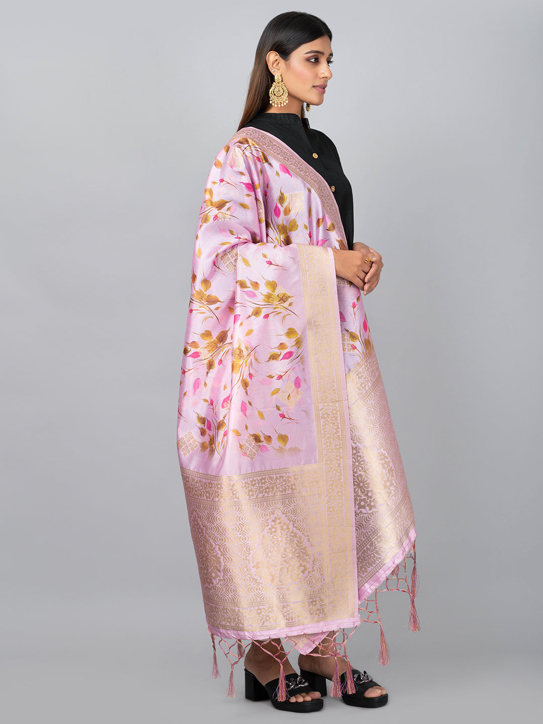 Banarasi Digital Printed Dupatta Ivaara (BDP-14).