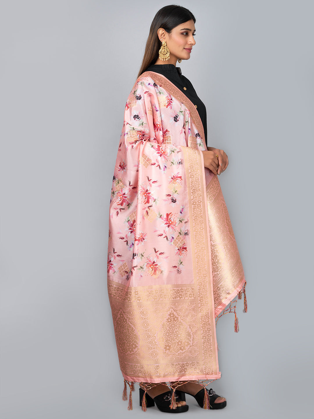 Banarasi Digital Printed Dupatta Ivaara (BDP-16).