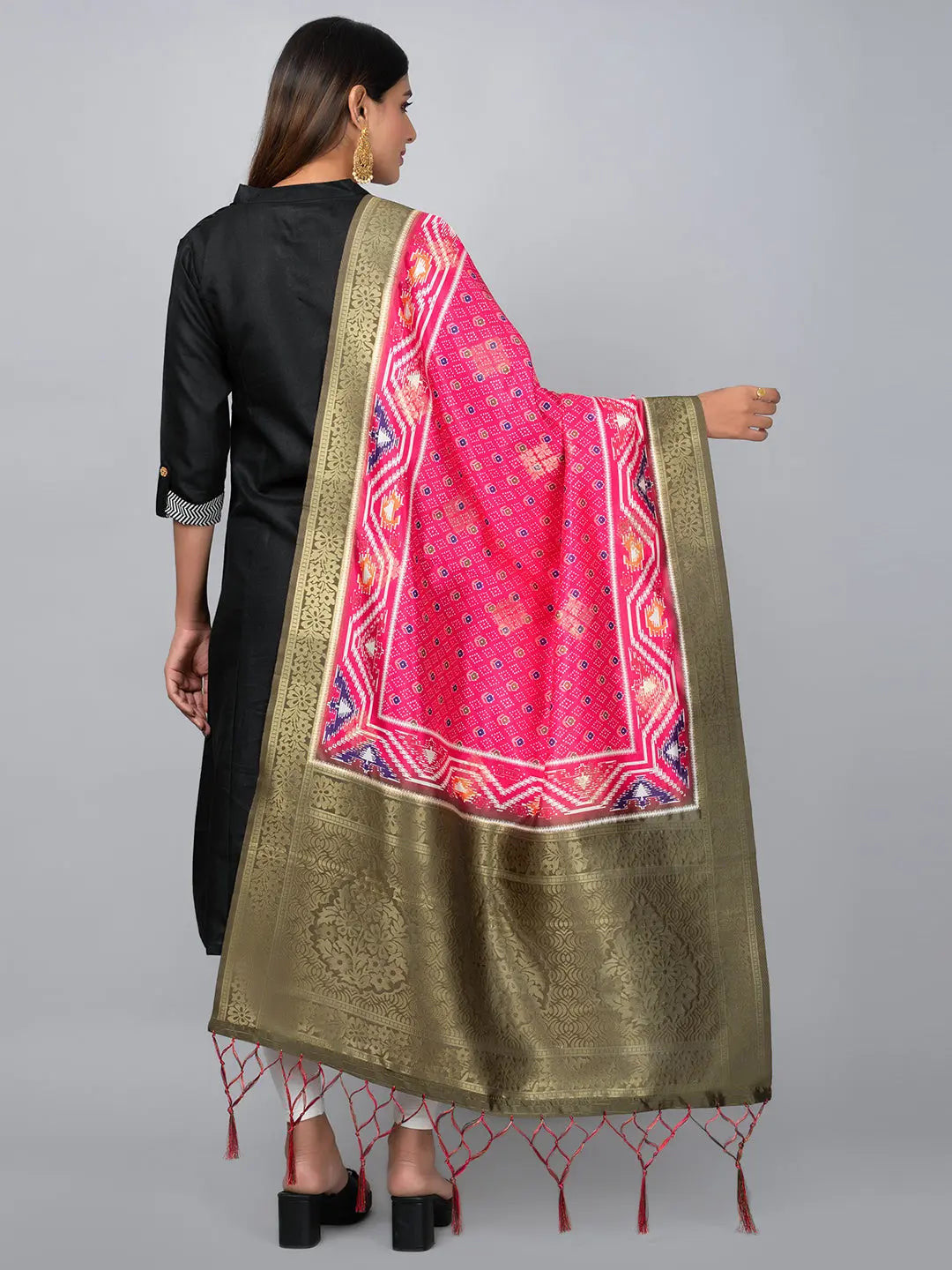Banarasi Digital Printed Dupatta Ivaara (BDP-2).