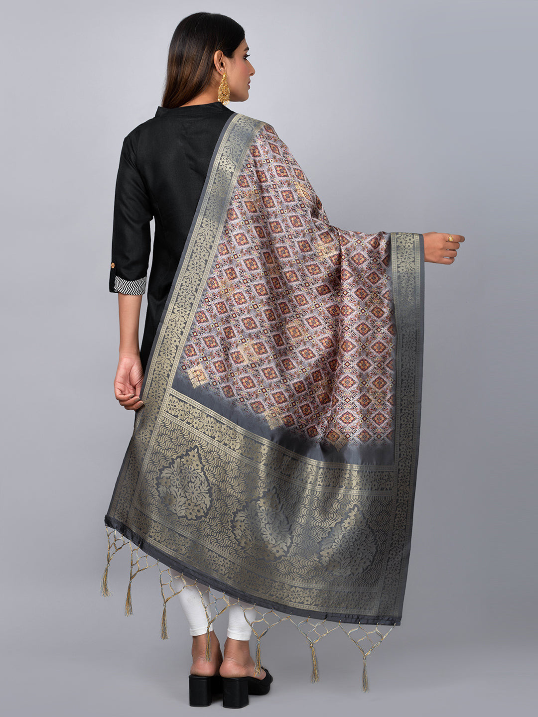 Banarasi Digital Printed Dupatta Ivaara (BDP-6).