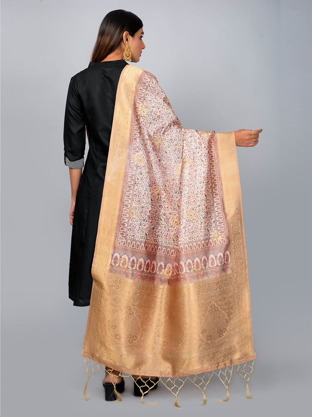 Banarasi Digital Printed Dupatta Ivaara (BDP-7).