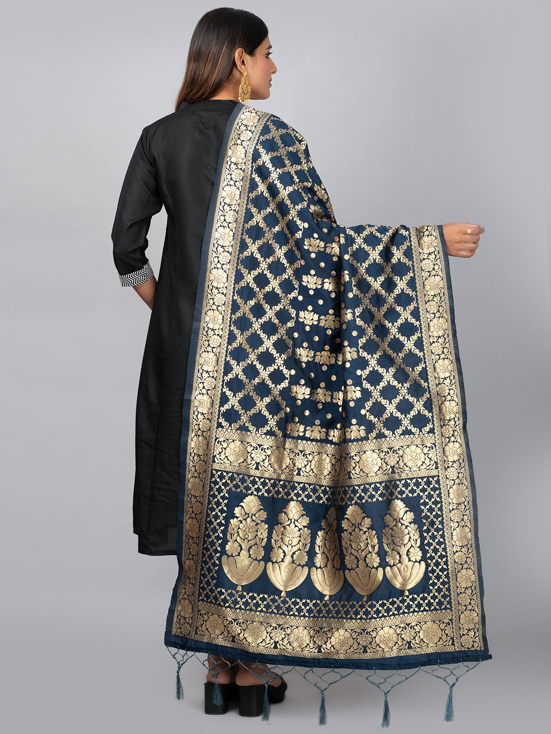 Banarasi Jacquard Weave Dupatta (BSD-20).