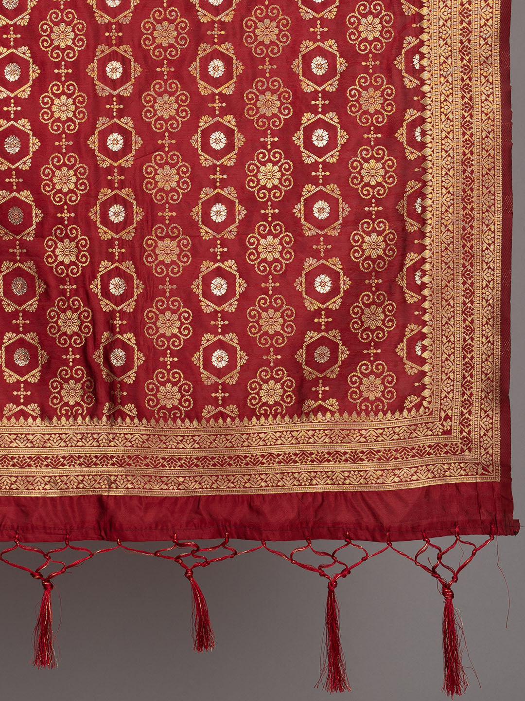 Banarasi Jacquard Weave Dupatta (BSD-6) | Ivaara.