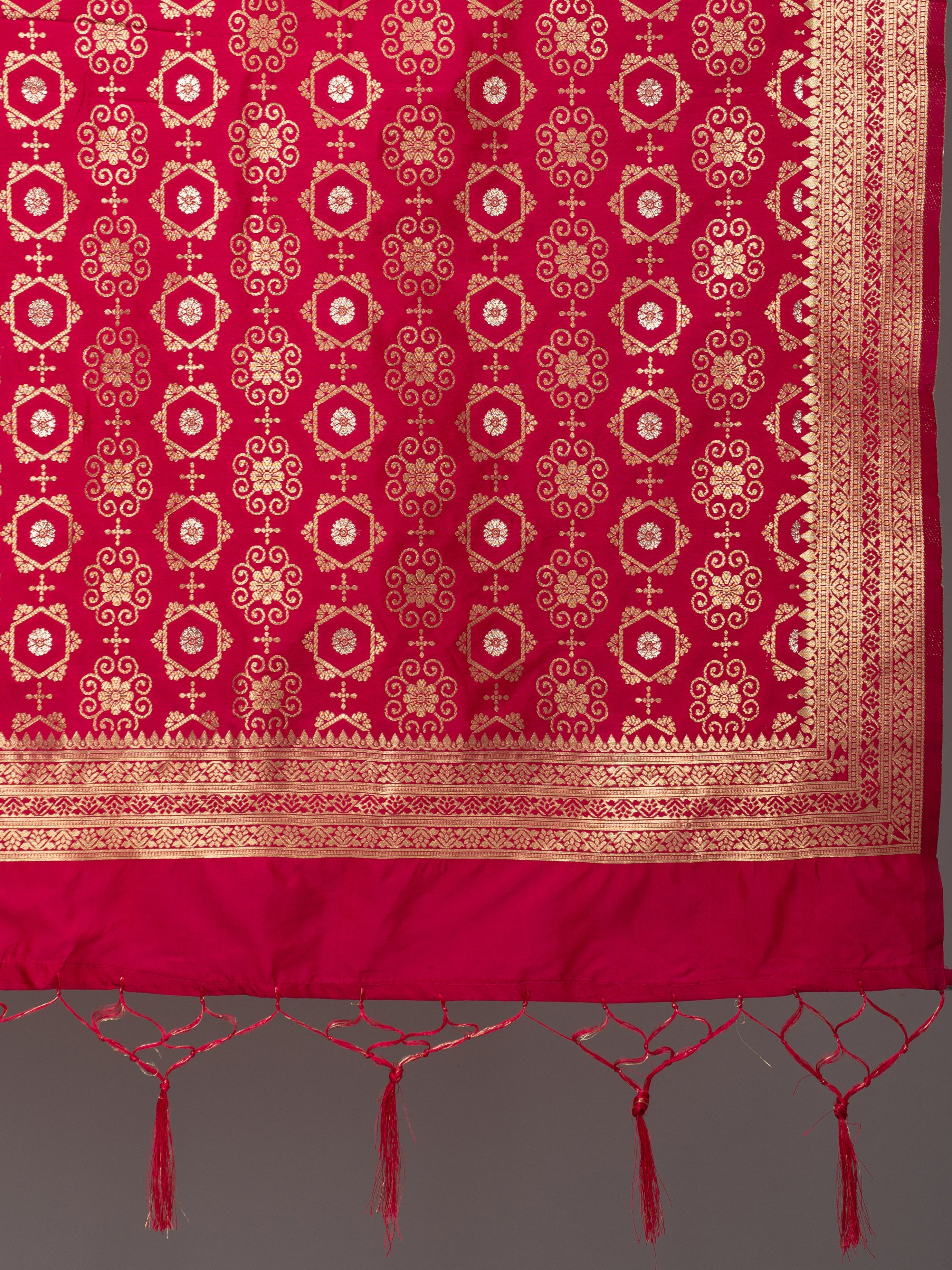 Banarasi Jacquard Weave Dupatta (BSD-9) | Ivaara.