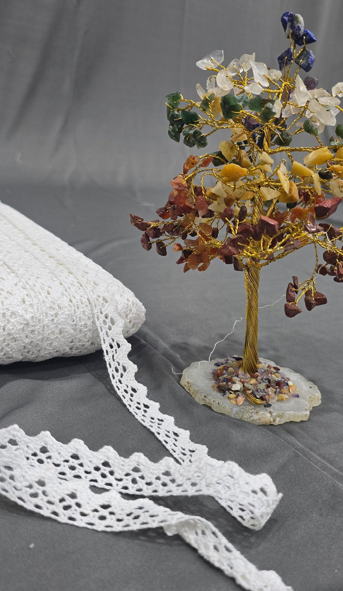 Cotton Dyeable Lace (R-8198) (50mtrs) | IVAARA.