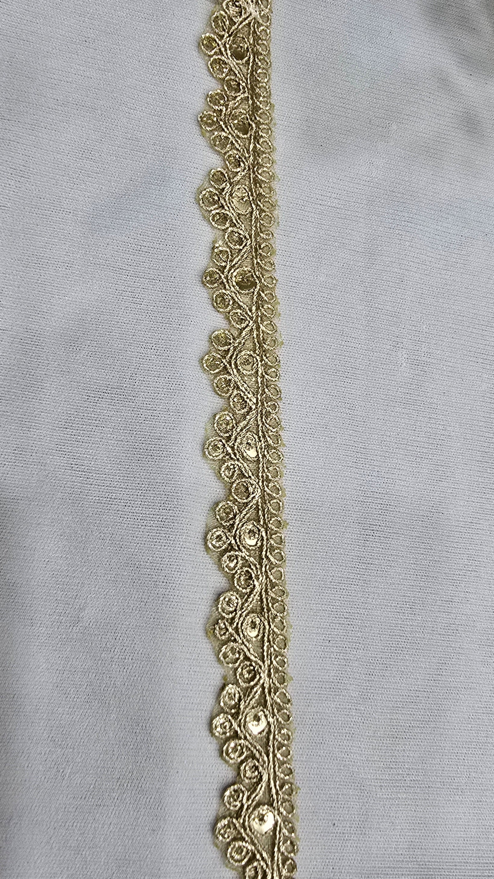 Embroidered Lace (L-6940) (9mtrs) | IVAARA.