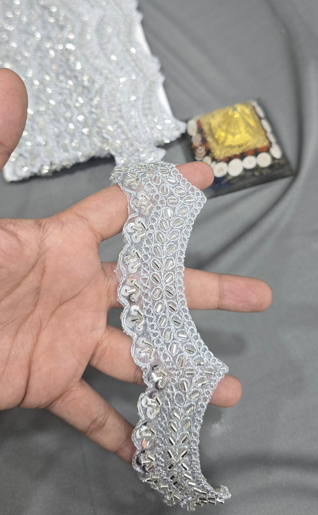 Handwork lace (L-7217) (9mtrs) | IVAARA.