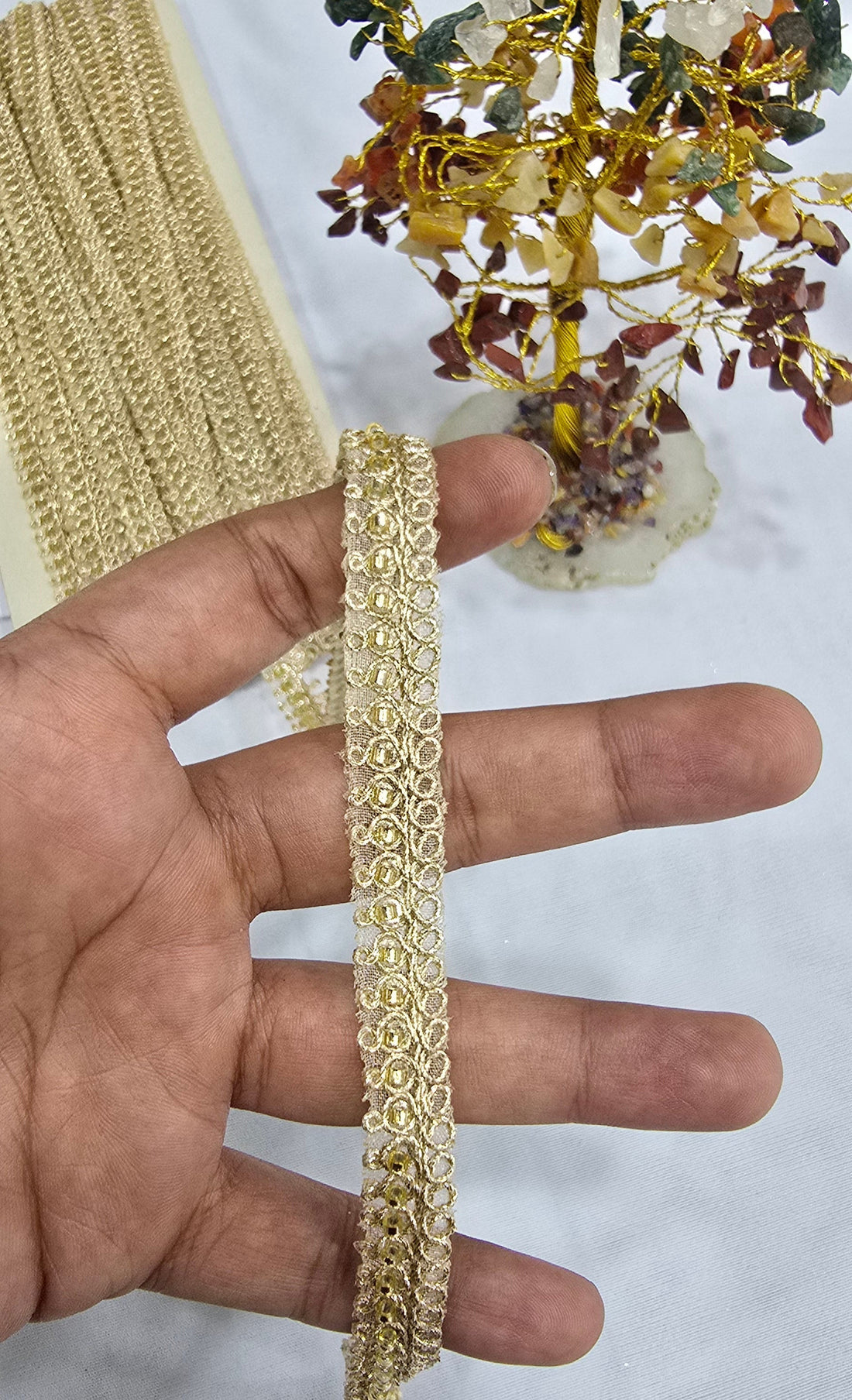 Handwork lace (L-6576) (9mtrs) | IVAARA.