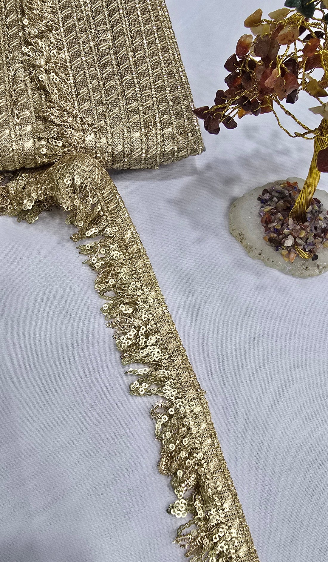 Jhalar Lace (R-150G) (18mtrs) | IVAARA.