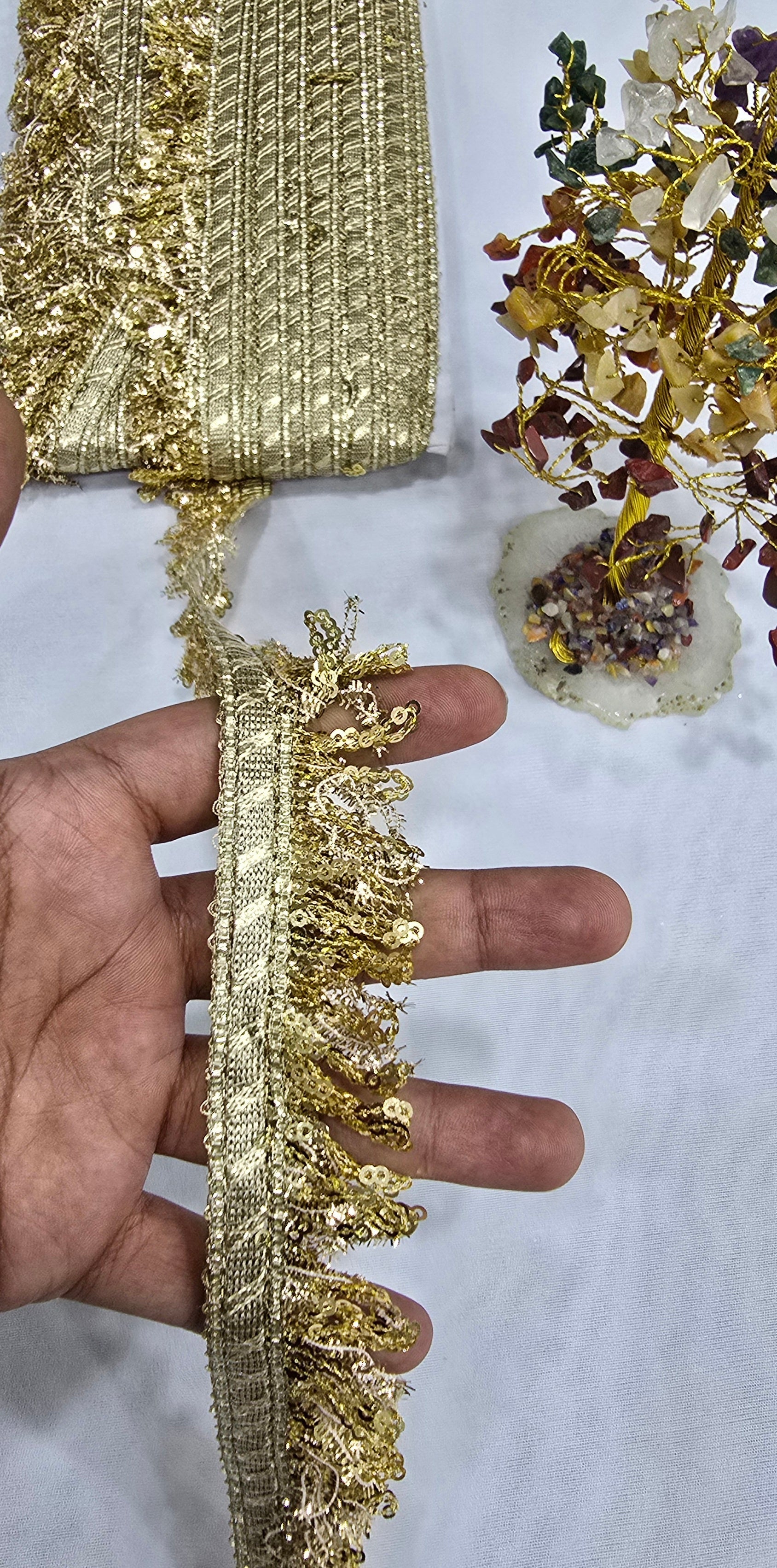 Jhalar Lace (R-150G) (18mtrs) | IVAARA.