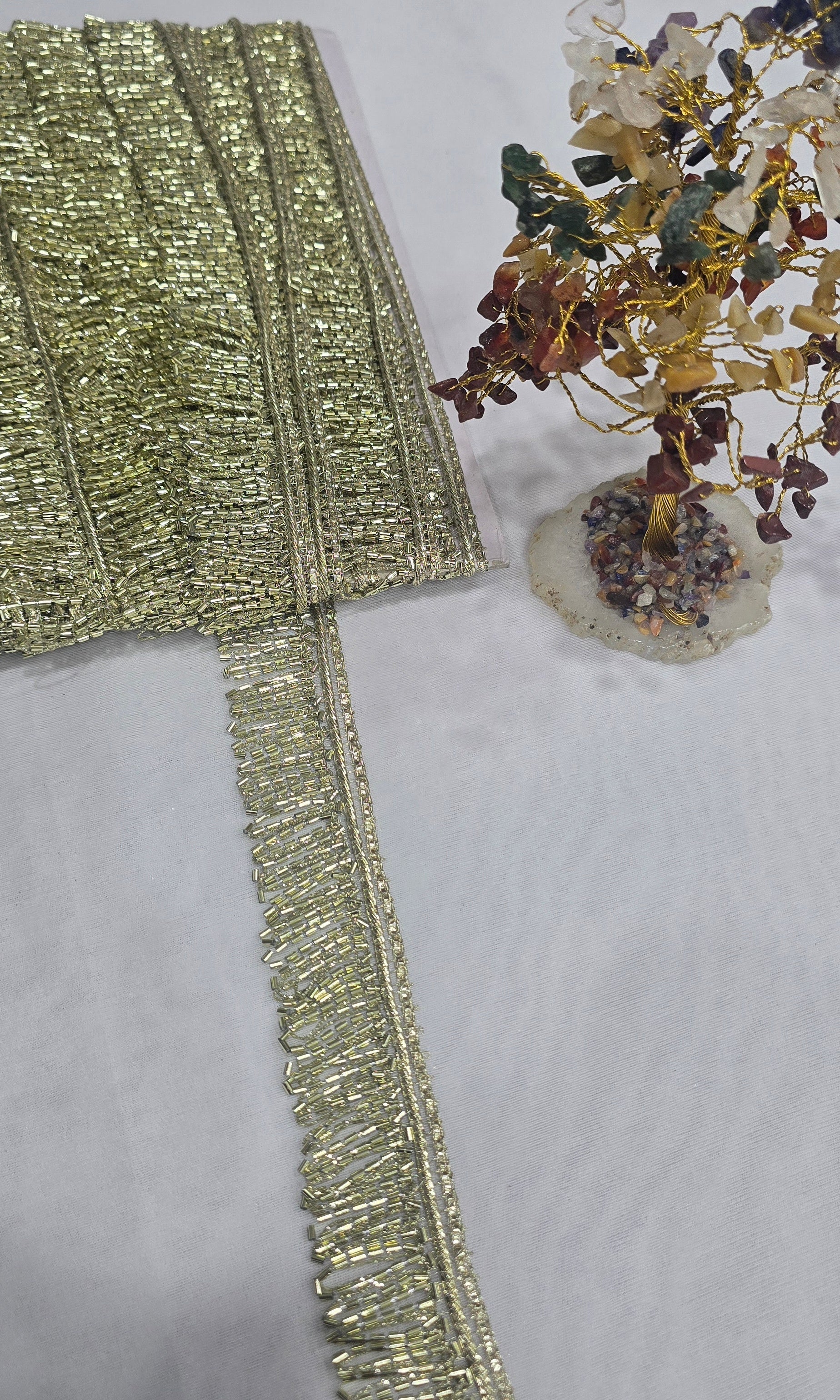 Jhalar Lace (R-225G) (9mtrs) | IVAARA.