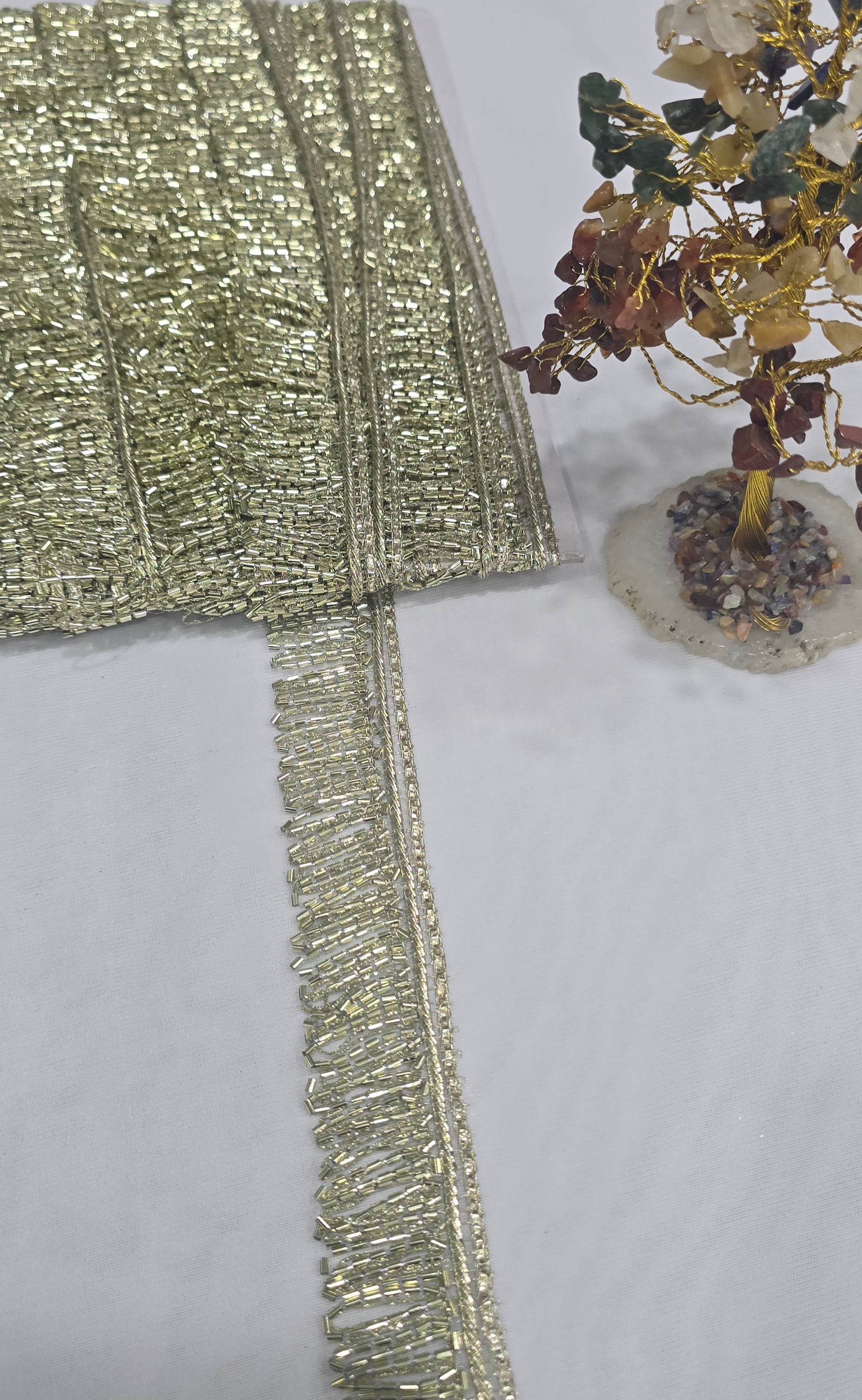 Jhalar Lace (R-225G) (9mtrs) | IVAARA.