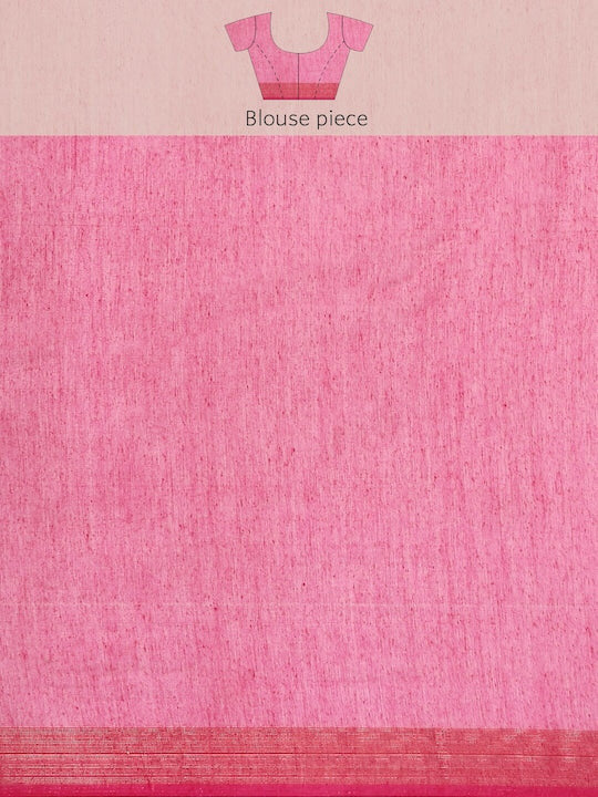 Zarina Leheriya Pink Cotton Saree | Ivaara's Gifting Collection.